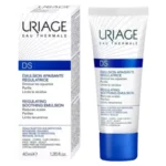 Uriage DS Regulating Soothing Emulsion For Dry Flaky Skin On Face, Scalp & Body 40ml