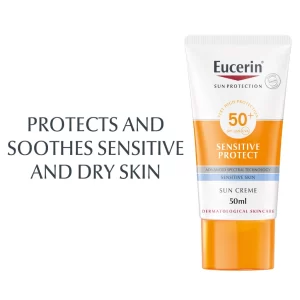 Eucerin Sun Sensitive Protect SPF50+ Sunscreen Cream 50ml - Image 5