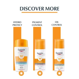 Eucerin Sun Sensitive Protect SPF50+ Sunscreen Cream 50ml - Image 2