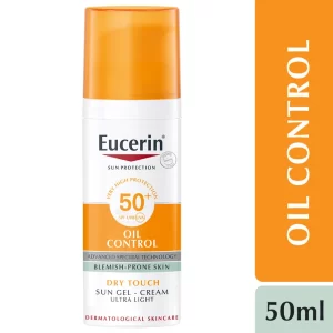 Eucerin Sun Oil Control SPF 50+ Sunscreen Gel Cream With Dry Touch & Anti-Shine Effect 50ml - Image 6