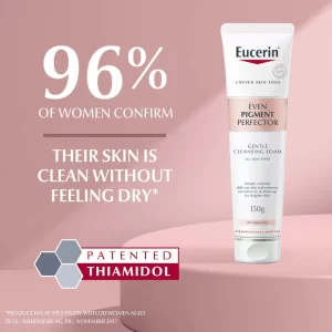 Eucerin Even Pigment Perfector Cleansing Facial Foam For Bright Skin 150g - Image 5