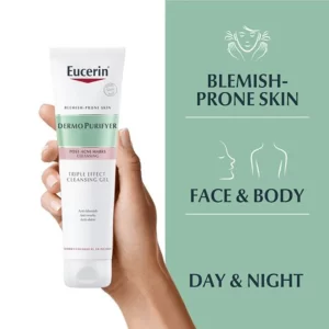 Eucerin Dermopurifyer Triple Effect Oil Control Cleansing Gel 150ml - Image 2