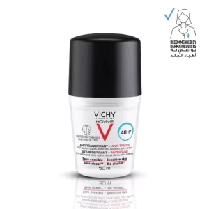 Vichy 48H Anti-Stains Anti-Perspirant Roll-On 50ml