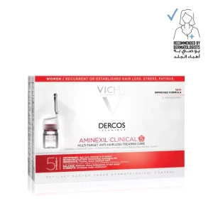 Vichy Dercos Aminexil Clinical 5 Women Monodoses 6ml 21's
