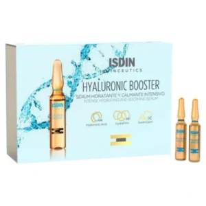 Isdin Isdinceutics Hyaluronic Booster, Hydrating Hyaluronic Acid Serum 2ml Ampoules, Pack of 10's