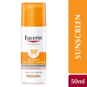 Eucerin Sun Pigment Control Medium Tinted Sunscreen Gel-Cream SPF50+ For Hyperpigmentation 50ml - Image 6