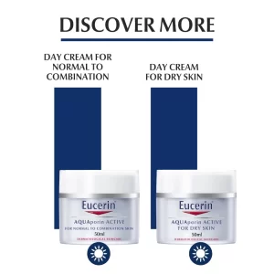 Eucerin Aquaporin Active Light Moisturizer Cream For Normal To Combination Skin 50ml - Image 2