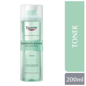 Eucerin Dermo Purifyer Oil Control Lactic Acid Toner For Blemish Prone Skin 200ml - Image 6