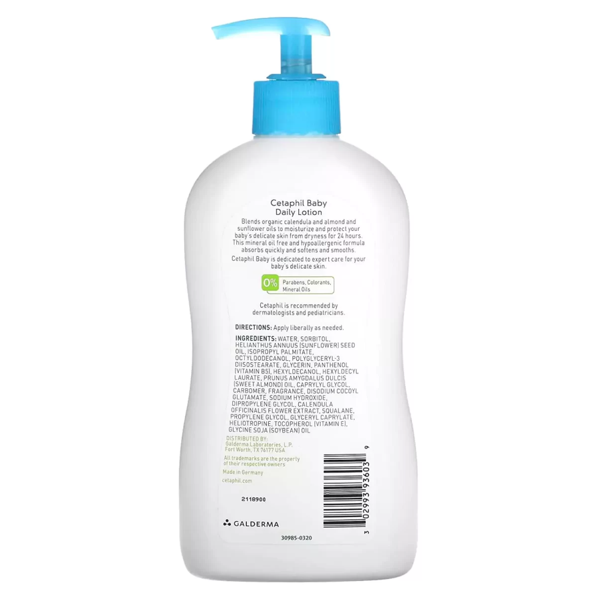 Cetaphil Baby Daily Lotion 400ml - Image 2