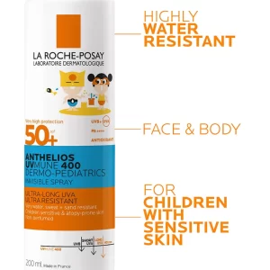 LRP Anthelios SPF50+ UVMune 400 Dermo-Pediatrics Spray 200ML - Image 4