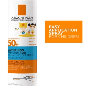 LRP Anthelios SPF50+ UVMune 400 Dermo-Pediatrics Spray 200ML - Image 3
