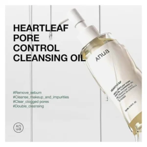 Anua Heartleaf Pore Control Oil Based Facial Cleansing Oil 200ml - Image 3