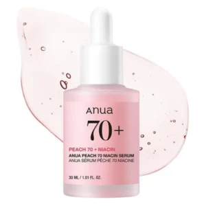 Anua Peach 70 + Niacinamide Skin Brightening Serum 30ml