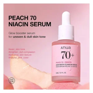 Anua Peach 70 + Niacinamide Skin Brightening Serum 30ml - Image 2