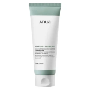 Anua Heartleaf + Succinic Acid Moisture Cleansing Foam 150ml