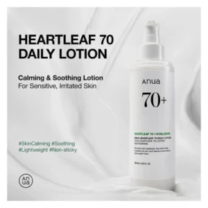 Anua Heartleaf 70 + Hyaluron Daily Lotion 200ml - Image 2