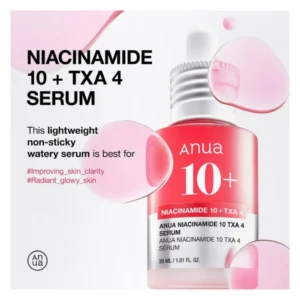Anua Niacinamide 10 + TXA 4 Dark Sport Correcting Serum 30ml - Image 3