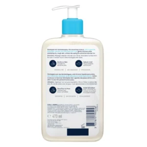 CeraVe SA Smoothing Cleanser, Dry, Rough & Bumpy Skin 473ml - Image 3