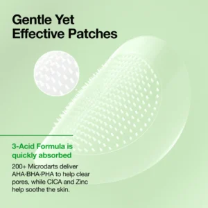 Anua Triple Acid Spot Care Microdart Patch 12 Pieces - Image 4