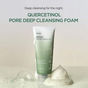 Anua Heartleaf Quercetinol Pore Deep Cleansing Foam 150ml - Image 2