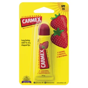 Carmex Lip Balm Tube Strawberry 10g - Image 2