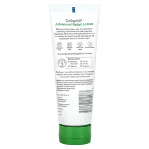 Cetaphil, Advanced Relief Lotion with Shea Butter, Fragrance Free, 8 oz (226 g) - Image 2
