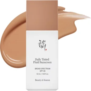 Beauty of Joseon Daily Tinted Fluid Sunscreen 12 Shades for Face Moisturizing Broad Spectrum SPF 40 Korean Skincare 50ml, 1.69 fl.oz #MY210