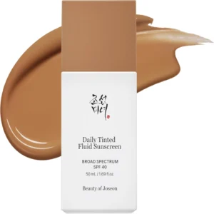 Beauty of Joseon Daily Tinted Fluid Sunscreen 12 Shades for Face Moisturizing Broad Spectrum SPF 40 Korean Skincare 50ml, 1.69 fl.oz #MY220