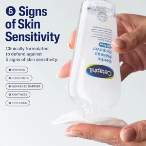 Cetaphil Gentle Waterproof Makeup Remover - 6 oz - Image 2