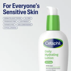Cetaphil Daily Oil-Free Hydrating Lotion 3 oz - Image 2