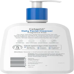 Cetaphil Daily Facial Cleanser FF - 16 oz - Image 2