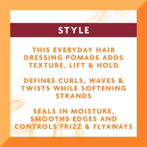 Cantu Shea Butter MoisturizingFormula Hair DressingPomade, 4Oz (113G) - Image 4