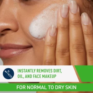 CeraVe Hydrating Cream-to-Foam Cleanse 473ml - Image 4