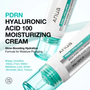 Anua PDRN Hyaluronic Acid 100 Moisturising Cream 60ml - Image 3